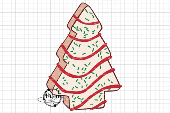 Christmas Tree Cake Clipart PNG for Illustrations