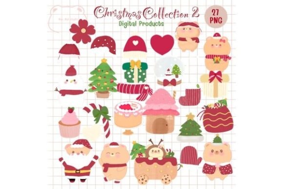 Cute Christmas Collection 2 Illustrations Review