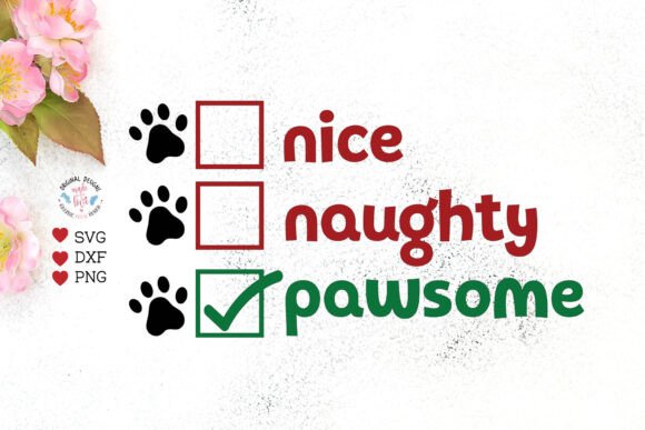Pawsome - Pets Christmas Design: Festive Illustrations