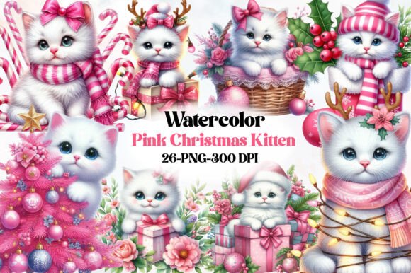Pink Christmas Kitten Sublimation: A Designer’s Review