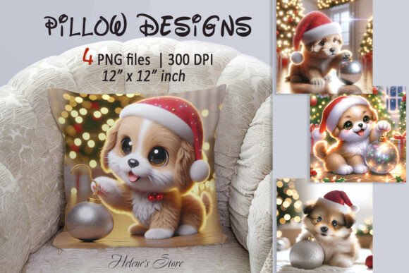 Review: Christmas Cute Dogs Illustrations